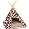 Beeztees Tipi Tent Vigo Wit/Zwart 2 Beeztees Tipi Tent Vigo Wit/Zwart -Beeztees 0704787