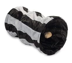 Beeztees Kattentunnel Cruzzle Zwart/wit