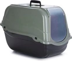 Beeztees Kattenbak Romeo Eco Groen / Zwart 57 X 39 X 41 Cm