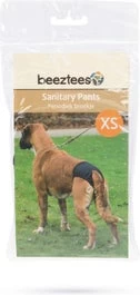 Beeztees Periodiek Broekje Zwart XS 16-23 Cm