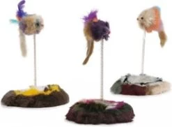 Beeztees Kattenspeeltje Muis Op Springveer