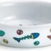Beeztees Porselein Etensschaal Kat Visdecor 13 Cm 2 Beeztees Porselein Etensschaal Kat Visdecor 13 Cm -Beeztees 8712695024255 1