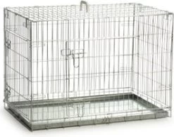 Beeztees Bench 2-deurs 89 X 60 X 66 Cm Verzinkt