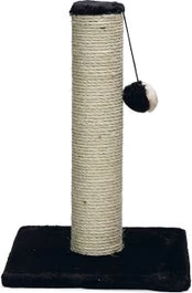 Beeztees Krabpaal Gina Mini 30 X 30 X 45 Cm Zwart 3 Beeztees Krabpaal Gina Mini 30 X 30 X 45 Cm Zwart