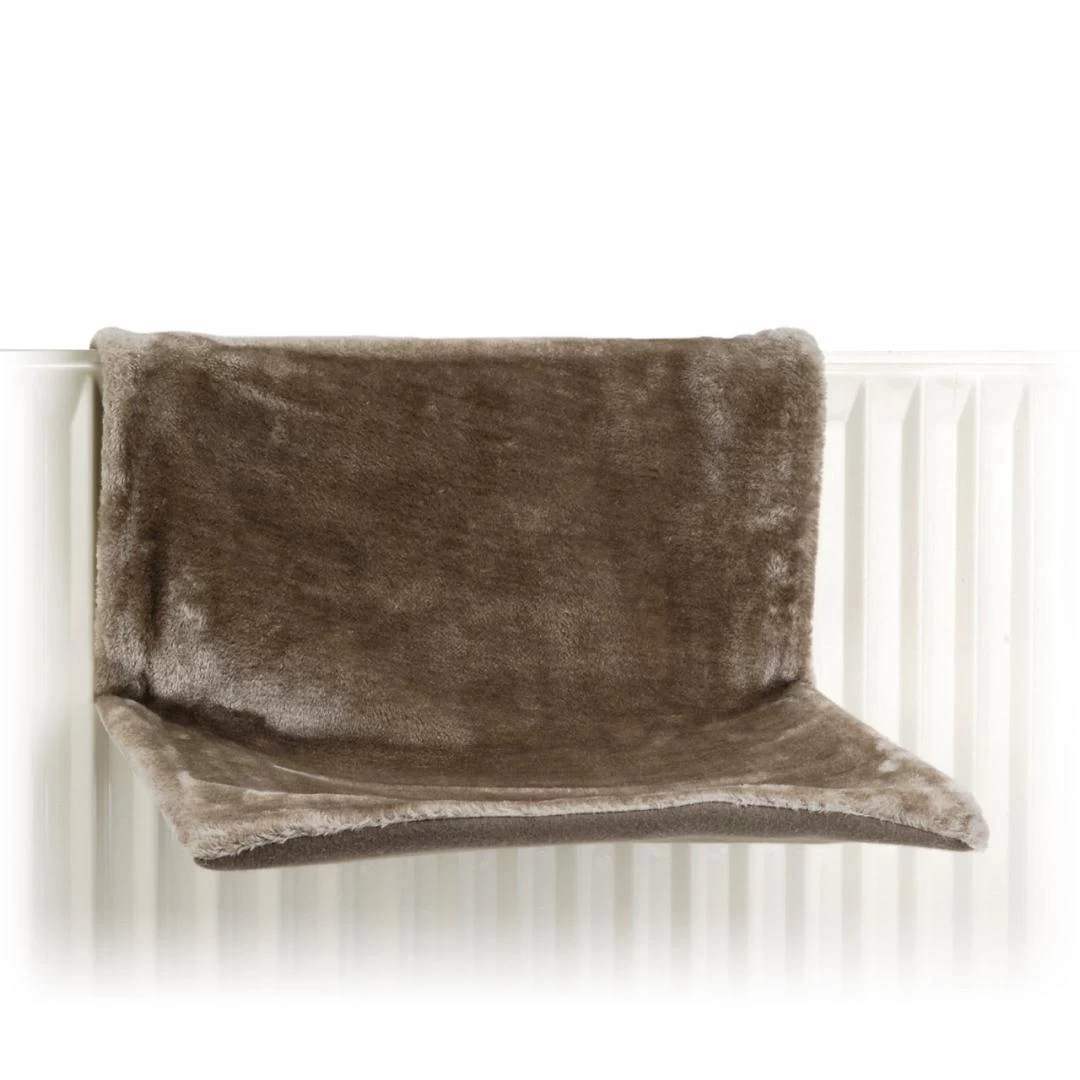 Beeztees Radiatorhangmat Sleepy Grijs 3 Beeztees Radiatorhangmat Sleepy Grijs