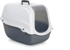 Beeztees Kattenbak Romeo Grijs / Wit 54 X 33 X 42 Cm
