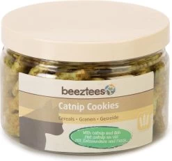 Beeztees Kattensnack Catnip Cookies Zalm 55 G -Beeztees 8712695154006 2