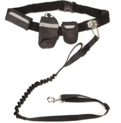 Beeztees Hondenriem Joggingset Zwart