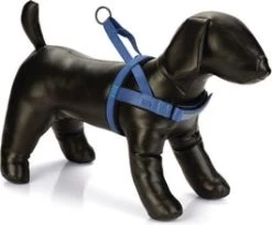 Beeztees Hondentuig Parinca Premium Comfort Blauw 82-105 X 3 Cm