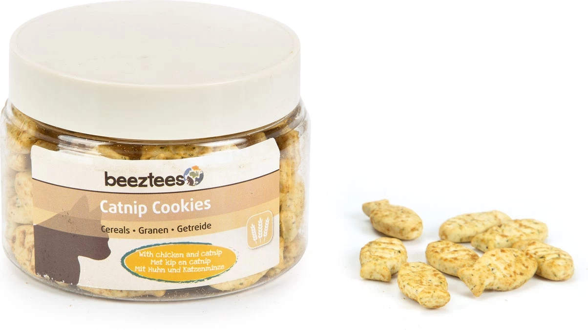 Beeztees Kattensnack Catnip Cookies Kip 55 G 4 Beeztees Kattensnack Catnip Cookies Kip 55 G - Afbeelding 2