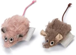 Beeztees Kattenspeelgoed Muis Boyo 8 X 5 X 4 Cm Cm 2 Stuks