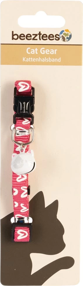 Beeztees Kattenhalsband Heart Roze 20-30 X 1 Cm 7 Beeztees Kattenhalsband Heart Roze 20-30 X 1 Cm - Afbeelding 5