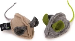Beeztees Kattenspeelgoed Minus One Muis Luca 8 X 5 X 4 Cm 2 Stuks