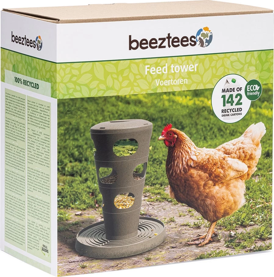 Beeztees Kippenvoerbak Voertoren Grijs D 30 H 37 Cm 9 Beeztees Kippenvoerbak Voertoren Grijs D 30 H 37 Cm - Afbeelding 7
