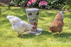 Beeztees Kippenvoerbak Voertoren Grijs D 30 H 37 Cm 22 Beeztees Kippenvoerbak Voertoren Grijs D 30 H 37 Cm -Beeztees 8712695201335 9