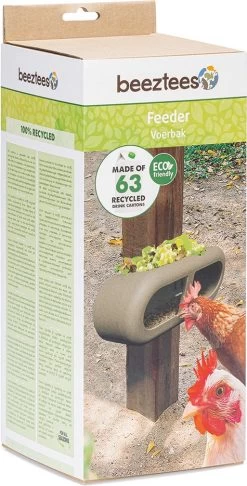 Beeztees Kippenvoerbak Grijs 30 X 14 X 13 Cm -Beeztees 8712695201359 5