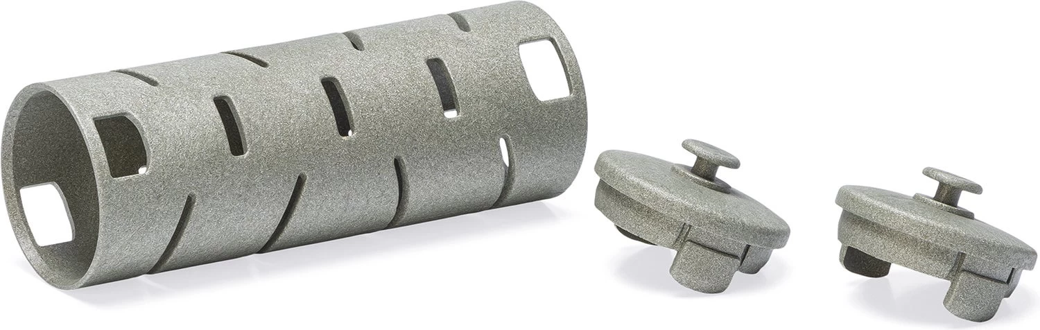 Beeztees Kippenvoerbak Snackroller Grijs 22,5 X 6,5 X 6,5 Cm 5 Beeztees Kippenvoerbak Snackroller Grijs 22,5 X 6,5 X 6,5 Cm - Afbeelding 3