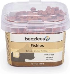 Beeztees Kattensnack Visjes Granen Met Zalm 140 G -Beeztees 8712695202042 4