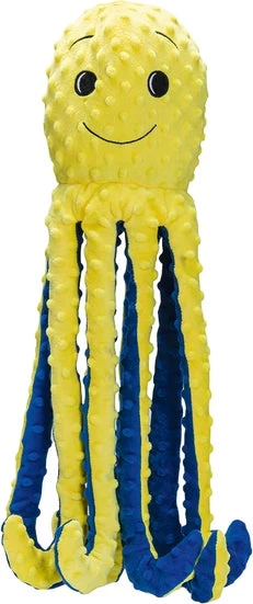 Beeztees Knuffel Octopus Amy Geel 16 X 14,5 X 56 Cm