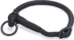 Beeztees Hondenhalsband Parinca Zwart 40 X 1 Cm