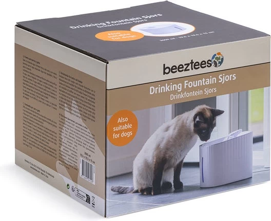 Beeztees Drinkfontein Sjors Wit 19,5 X 19,5 X 15 Cm 11 Beeztees Drinkfontein Sjors Wit 19,5 X 19,5 X 15 Cm - Afbeelding 9