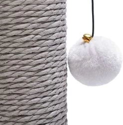 Beeztees Krabpaal Serpa Grijs 35 X 35 X 60 Cm 7 Beeztees Krabpaal Serpa Grijs 35 X 35 X 60 Cm -Beeztees 8712695208051 1