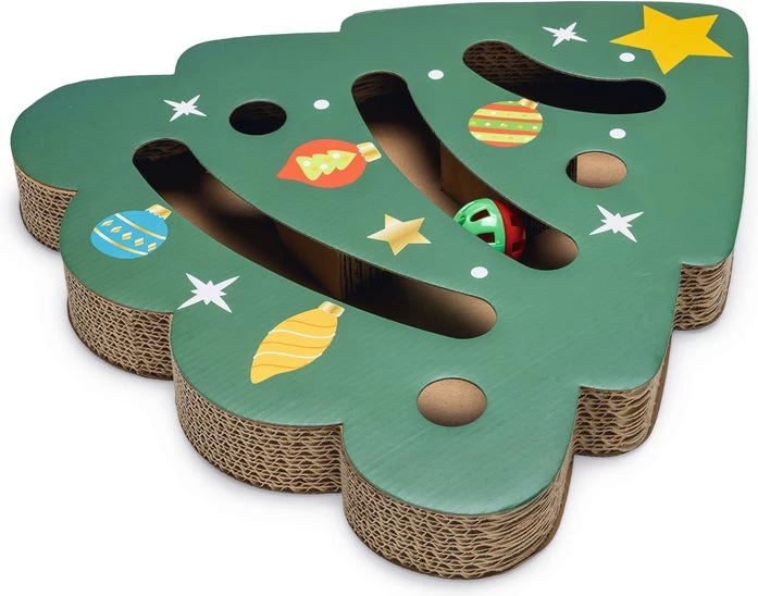 Beeztees Krabkarton Kerstboom Groen 42 X 40 X 4,5 Cm 3 Beeztees Krabkarton Kerstboom Groen 42 X 40 X 4,5 Cm