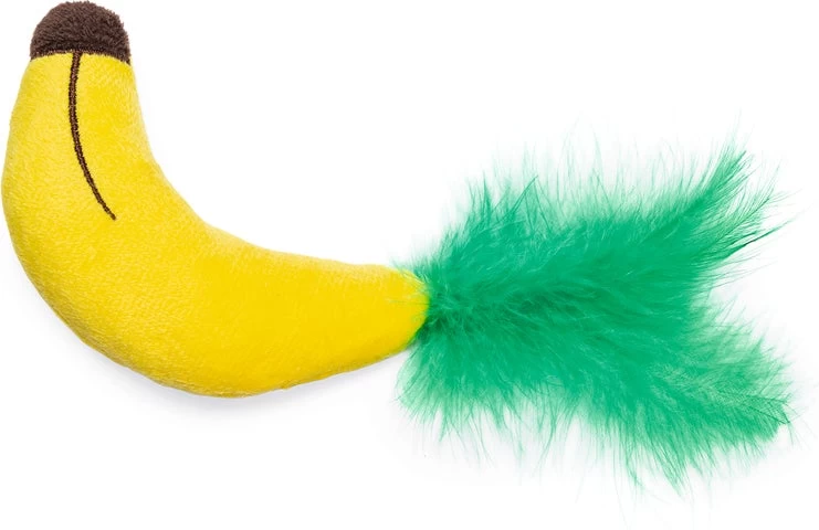 Beeztees Kattenspeelgoed Jungle Banaan 16 X 5 X 3 Cm 3 Beeztees Kattenspeelgoed Jungle Banaan 16 X 5 X 3 Cm