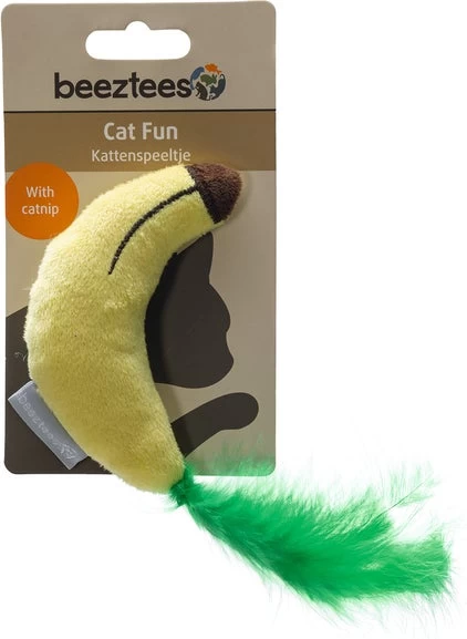 Beeztees Kattenspeelgoed Jungle Banaan 16 X 5 X 3 Cm 4 Beeztees Kattenspeelgoed Jungle Banaan 16 X 5 X 3 Cm - Afbeelding 2