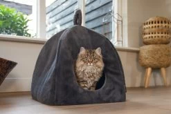 Beeztees Kattenmand Moza Antraciet 40 X 40 X 40 Cm -Beeztees 8712695214397 12