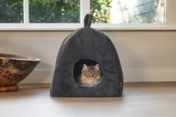 Beeztees Kattenmand Moza Antraciet 40 X 40 X 40 Cm -Beeztees 8712695214397 9