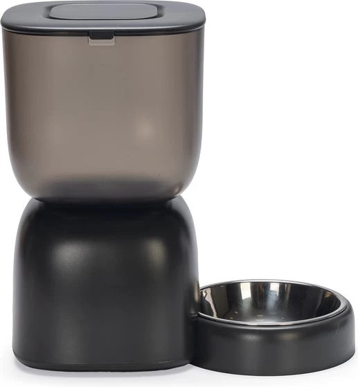 Beeztees Automatische Voerbak Chris Antraciet 32 X 32 X 8 Cm 6 Beeztees Automatische Voerbak Chris Antraciet 32 X 32 X 8 Cm - Afbeelding 4