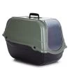 Beeztees Kattenbak Romeo Eco Groen/zwart 1 Beeztees Kattenbak Romeo Eco Groen/zwart -Beeztees ECO kattenbak groen