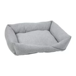 Beeztees Mand X-Cross - Grijs 5 Beeztees Mand X-Cross - Grijs -Beeztees beeztees puppy mand x cross grijs 64736 0300 none