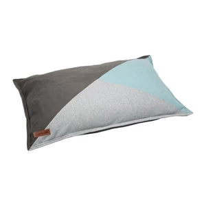 Beeztees Hondenkussen Teko Grijs Antraciet/blauw 100 X 70 Cm 4 Beeztees Hondenkussen Teko Grijs Antraciet/blauw 100 X 70 Cm - Afbeelding 2