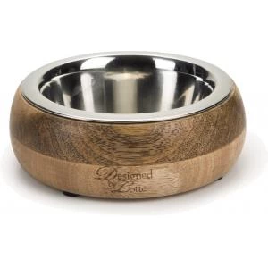 Beeztees Designed By Lotte Houten Hondenvoerbak Mandira 13.5 Cm 4 Beeztees Designed By Lotte Houten Hondenvoerbak Mandira 13.5 Cm - Afbeelding 2