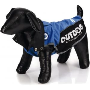 Beeztees Honden Regenjas Outdog Blauw/zwart XL 47 Cm 4 Beeztees Honden Regenjas Outdog Blauw/zwart XL 47 Cm - Afbeelding 2