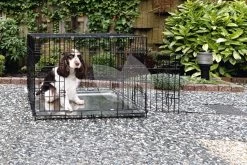 Beeztees Hondenbench 2 Deurs Inklapbaar Zwart 89 X 60 X 66 Cm -Beeztees hondenbench 2 deurs inklapbaar zwart 89 x 60 x 66 cm 8712695151425 1 0 2000x1333