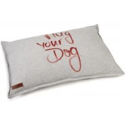 Beeztees Hondenkussen Hug Your Dog Grijs 100 X 70 Cm
