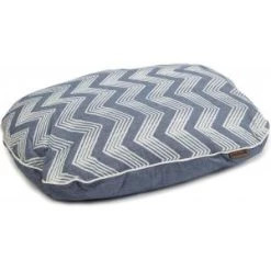 Beeztees Hondenkussen Ovaal ZigZag Blauw 79 Cm
