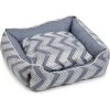 Beeztees Hondenmand ZigZag Blauw 65 X 60 X 20 Cm -Beeztees hondenmand zigzag blauw 65 x 60 x 20 cm 8712695162926 1 0 300x300