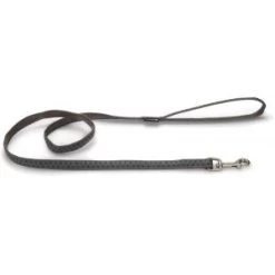 Beeztees Hondenriem Mac Leather 120cm X 20mm Grijs