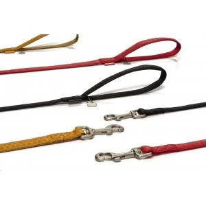 Beeztees Hondenriem Mac Leather 120cm X 25mm Bruin 4 Beeztees Hondenriem Mac Leather 120cm X 25mm Bruin - Afbeelding 2