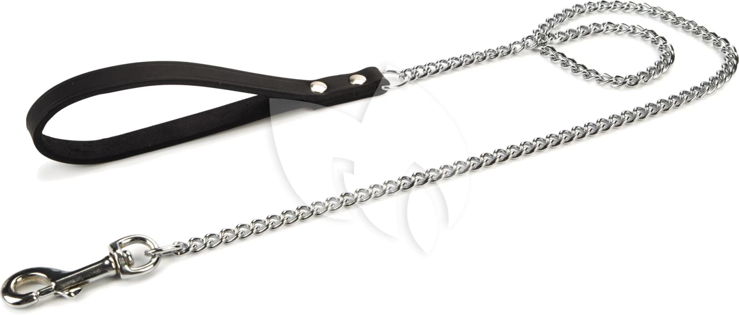 Beeztees Hondenriem Met Ketting 120cm X 16mm Zwart 3 Beeztees Hondenriem Met Ketting 120cm X 16mm Zwart