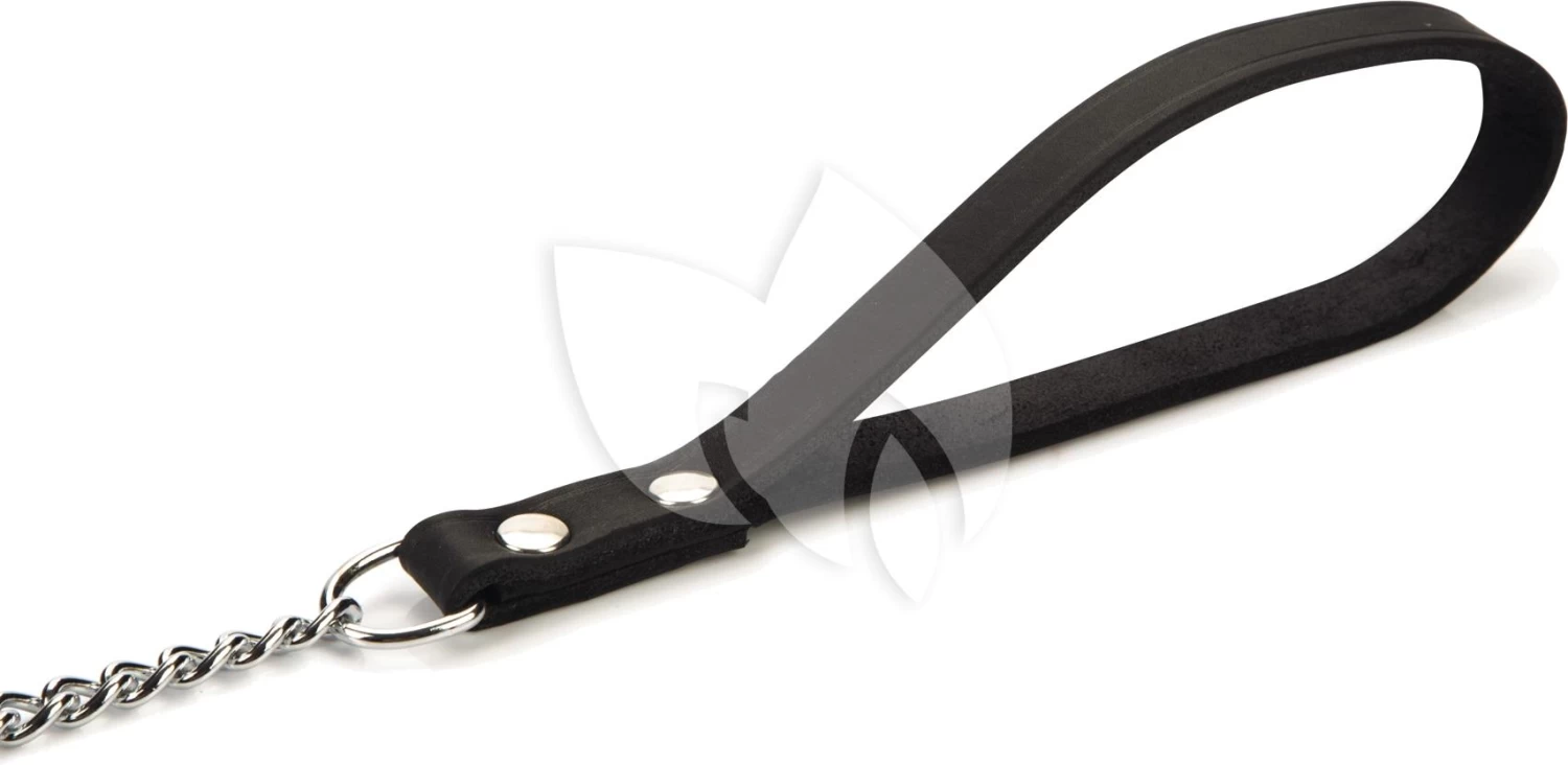 Beeztees Hondenriem Met Ketting 120cm X 16mm Zwart 5 Beeztees Hondenriem Met Ketting 120cm X 16mm Zwart - Afbeelding 3