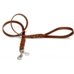 Beeztees Hondenriem Van Leer 130cm X 22mm Bruin