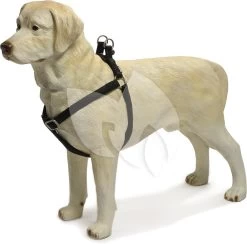 Beeztees Hondentuig Mac Leather 35-60cm Zwart