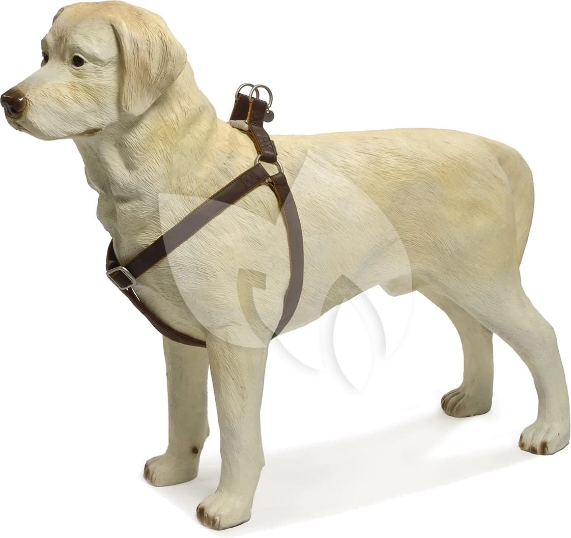 Beeztees Hondentuig Mac Leather Soft Touch 70-90cm Bruin 3 Beeztees Hondentuig Mac Leather Soft Touch 70-90cm Bruin