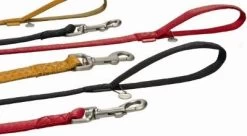 Beeztees Hondenriem Mac Leather 120cm X 15mm Zwart -Beeztees image