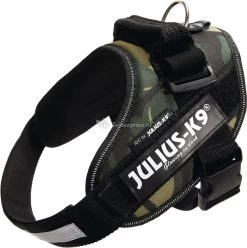 Beeztees Julius-K9 IDC-Powertuig 58-76cm Camouflage